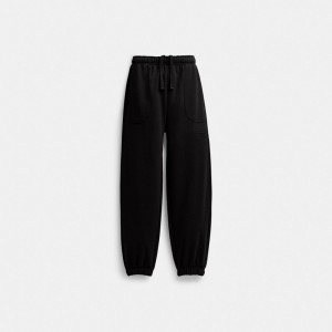 Black Coach Essential Solid Men Joggers | PH_CH51691