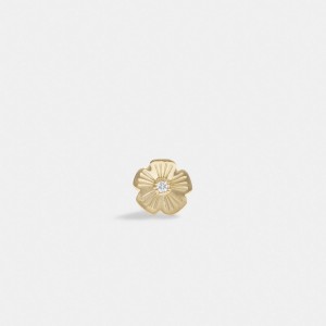 Gold Coach 14 K Tea Single Stud Women Earrings | PH_CH69435