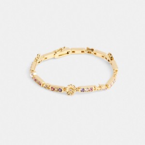 Gold Coach Garden Tennis Women Bracelets | PH_CH16861