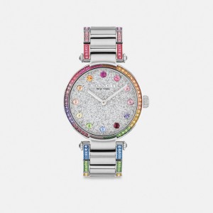 Grey Coach Cary 34 Mm Stainless Steel Women Watches | PH_CH76694