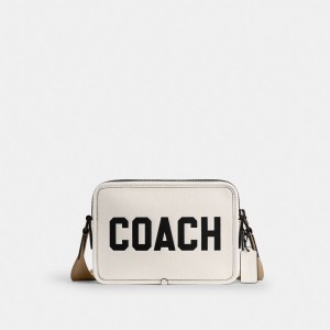 Multicolor Coach Charter 24 With Graphic Chalk Men Crossbody Bags | PH_CH93063