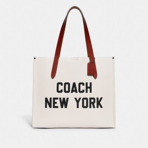 Multicolor Coach Relay With Graphic Polished Pebble Leather Women Tote Bag | PH_CH79025