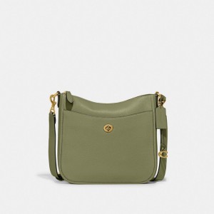 Olive Coach Chaise Brass Women Crossbody Bags | PH_CH61117