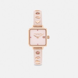 Pink Coach Cass 22 Mm Blush Women Watches | PH_CH52312