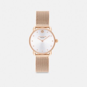 Rose Gold Coach Elliot 28 Mm Women Watches | PH_CH48991