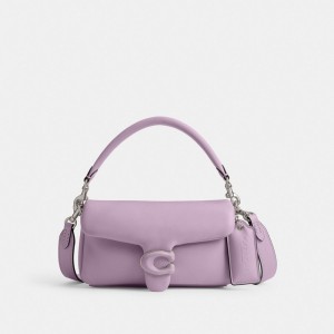 Silver / Purple Coach Pillow Tabby 20 Women Shoulder Bags | PH_CH43382