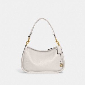 White Coach Cary Pebble Leather Women Crossbody Bags | PH_CH69558