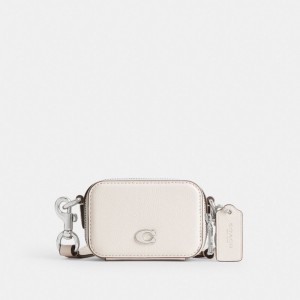 White Coach Crossbody Pouch Chalk Men Crossbody Bags | PH_CH92459