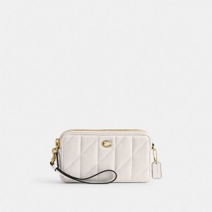 White Coach Kira With Pillow Quilting Nappa Leather Women Crossbody Bags | PH_CH11874