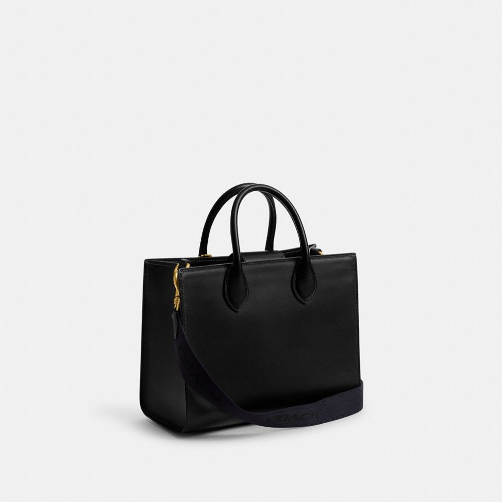 Black Coach Ace 26 Brass Women Tote Bag | PH_CH40752