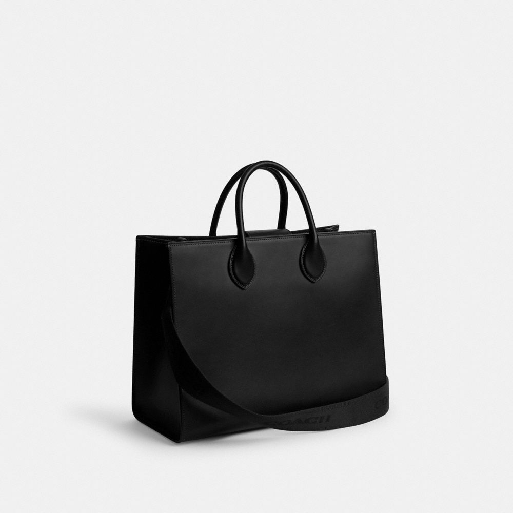 Black Coach Ace 35 Brass Women Tote Bag | PH_CH41298