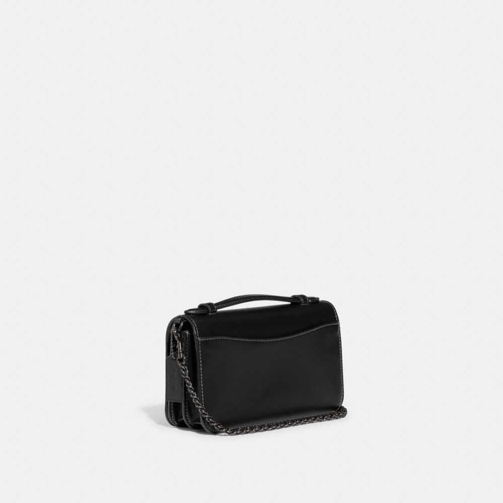 Black Coach Bea Pewter Women Crossbody Bags | PH_CH33402