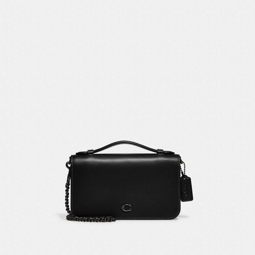 Black Coach Bea Pewter Women Crossbody Bags | PH_CH33402