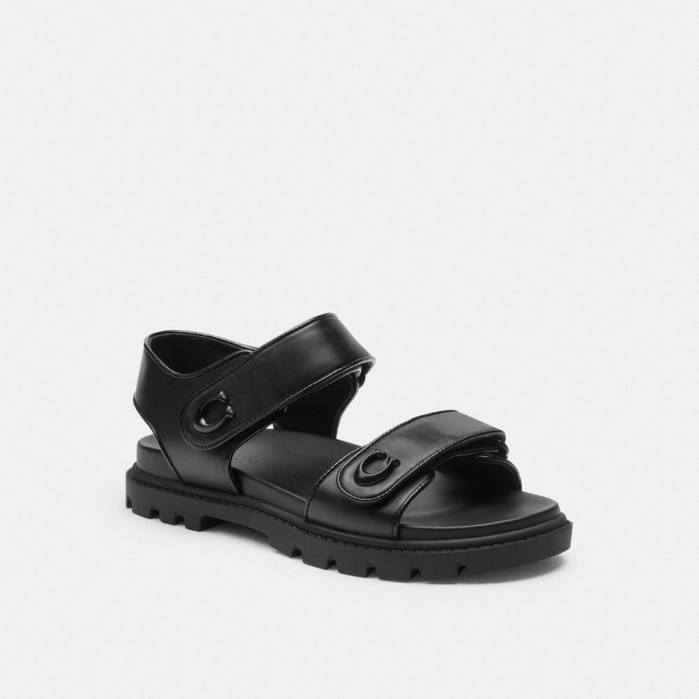 Black Coach Brynn Women Sandals | PH_CH87053