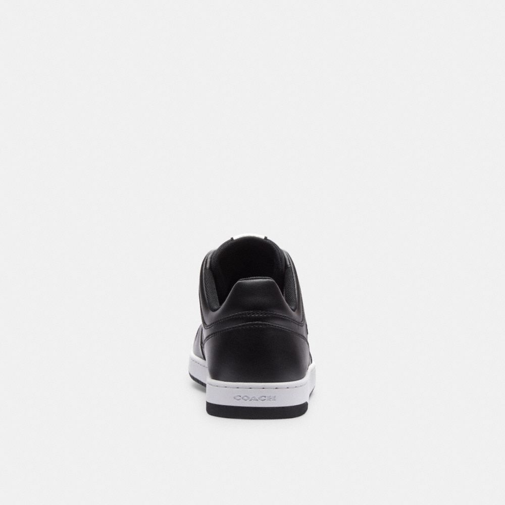 Black Coach C201 In Signature Men Sneakers | PH_CH79965