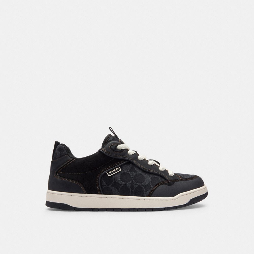 Black Coach C203 Men Sneakers | PH_CH48327