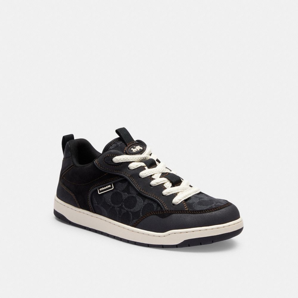 Black Coach C203 Men Sneakers | PH_CH48327