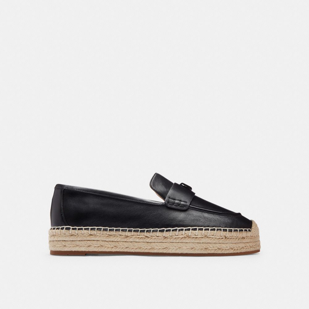 Black Coach Camilla Women Espadrille | PH_CH18723