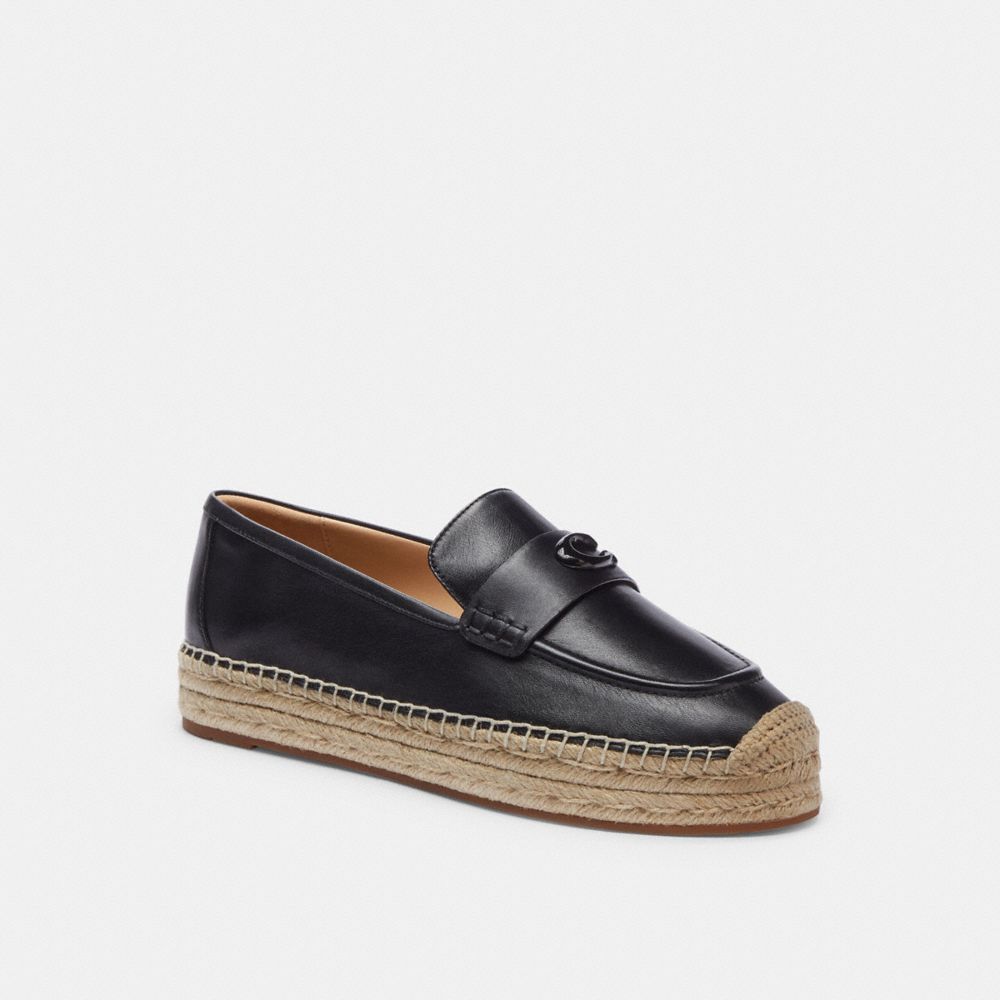 Black Coach Camilla Women Espadrille | PH_CH18723