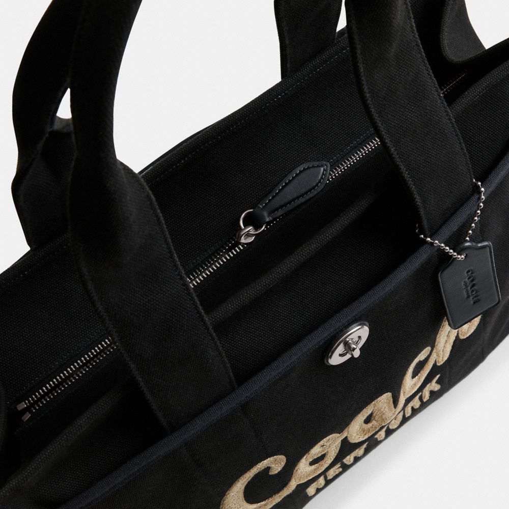 Black Coach Cargo 42 Women Tote Bag | PH_CH50849