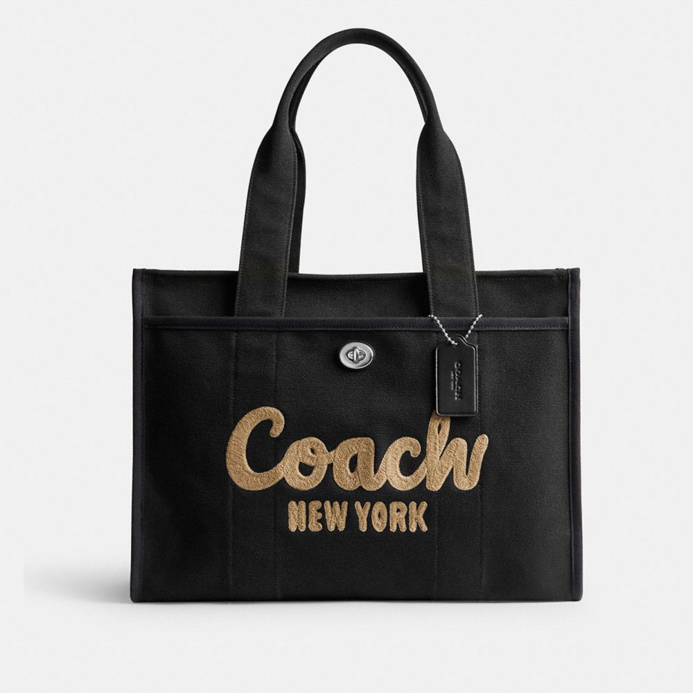 Black Coach Cargo 42 Women Tote Bag | PH_CH50849