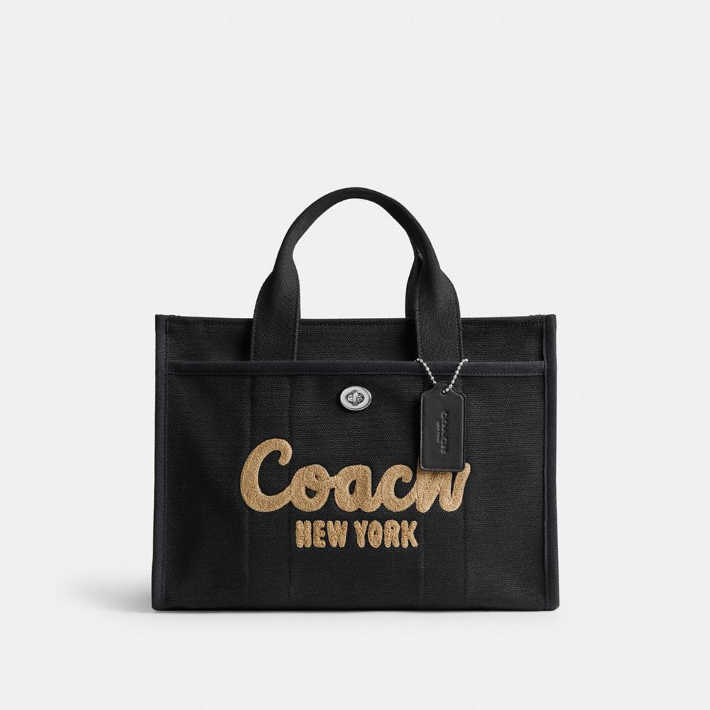 Black Coach Cargo Women Tote Bag | PH_CH51856