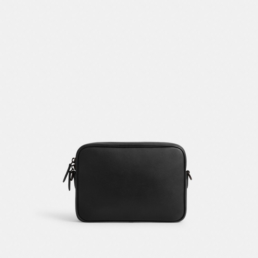 Black Coach Charter Flap 24 Men Crossbody Bags | PH_CH54907