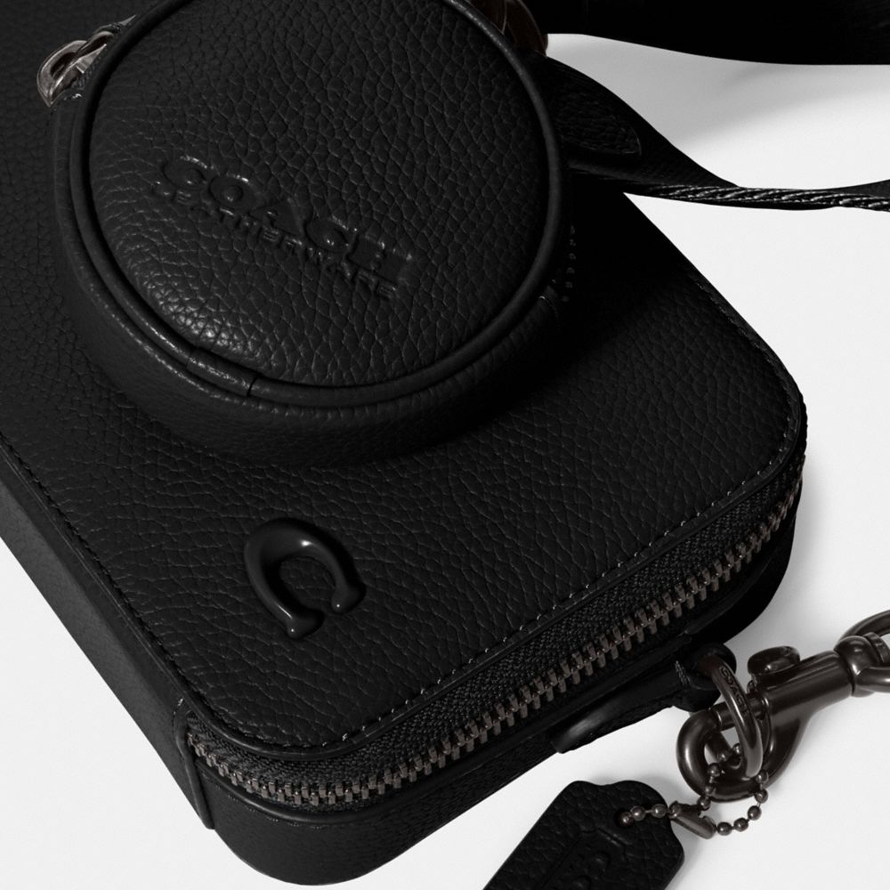 Black Coach Charter Slim Men Crossbody Bags | PH_CH35525