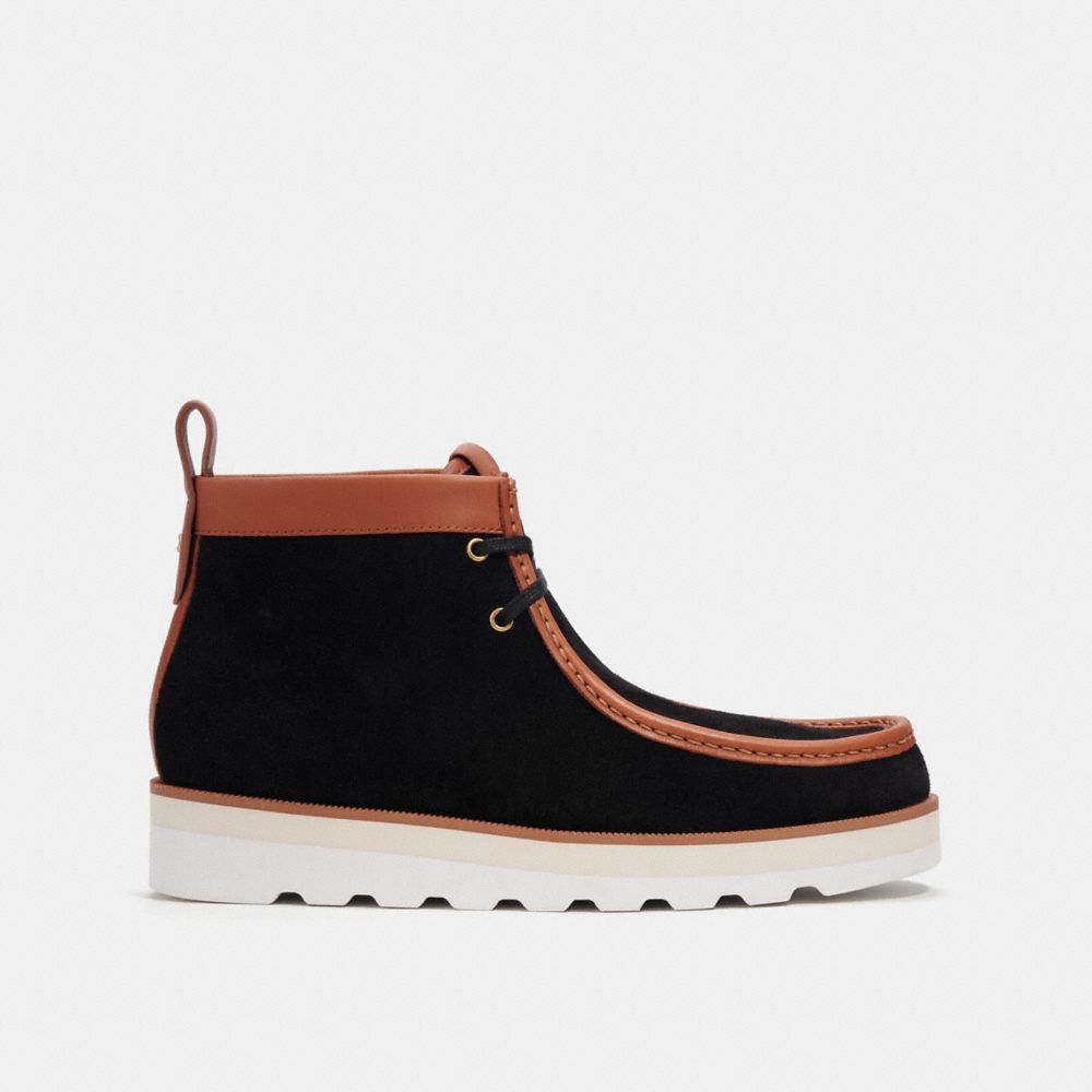 Black Coach Chukka Men Boots | PH_CH42099