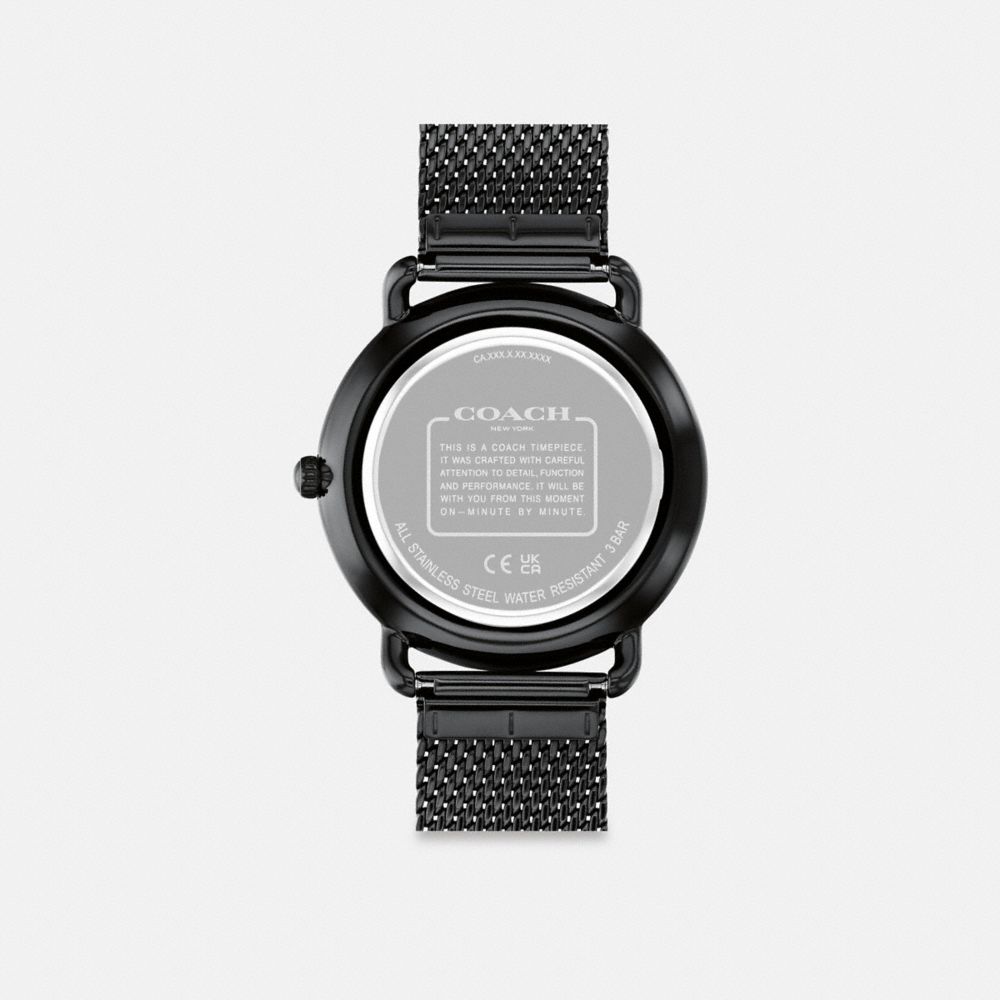 Black Coach Elliot 41 Mmout Men Watches | PH_CH12329