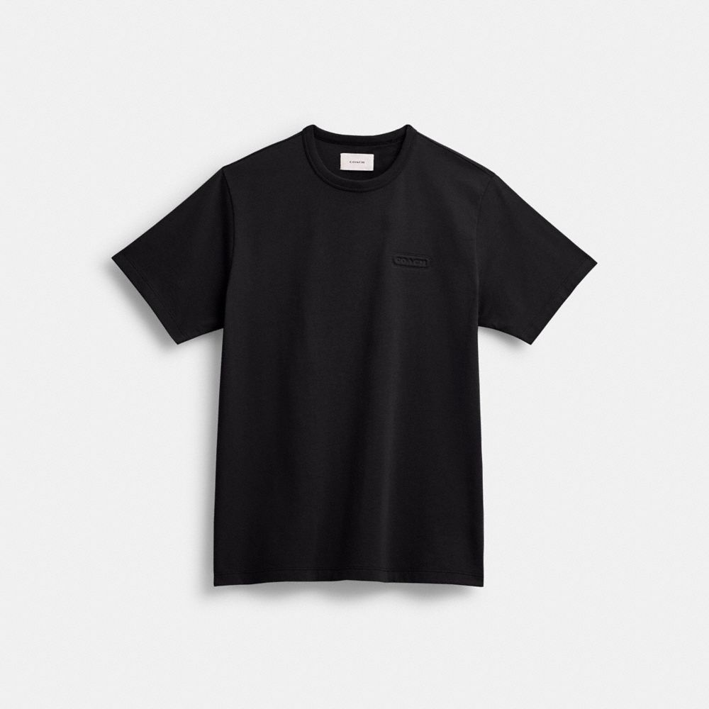 Black Coach Essential Men T Shirts | PH_CH55249