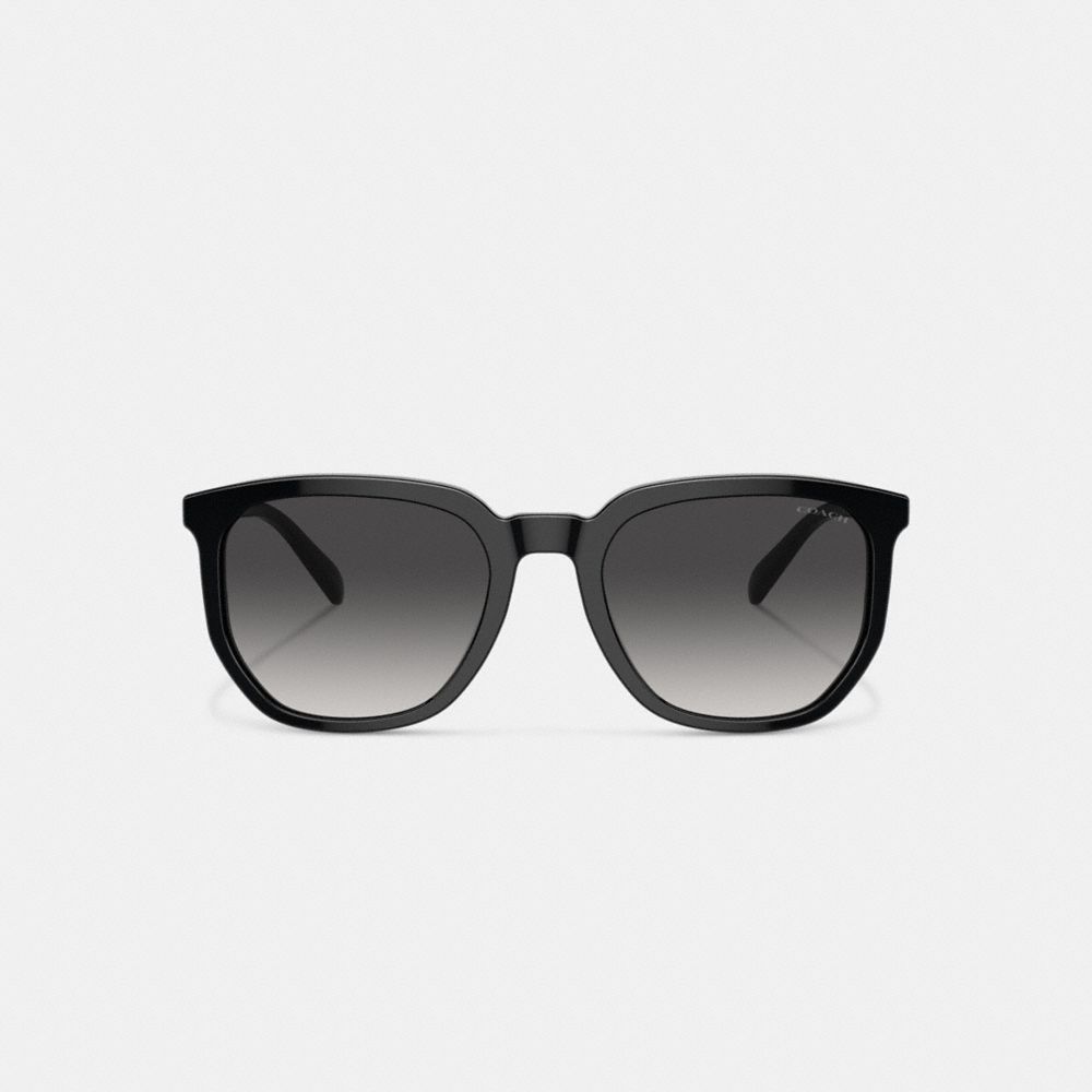 Black Coach Geometric Square Men Sunglasses | PH_CH83848