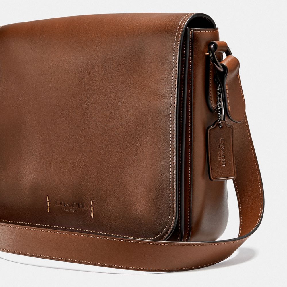 Black Coach Gotham 27 Copper Men Messenger Bags | PH_CH78001