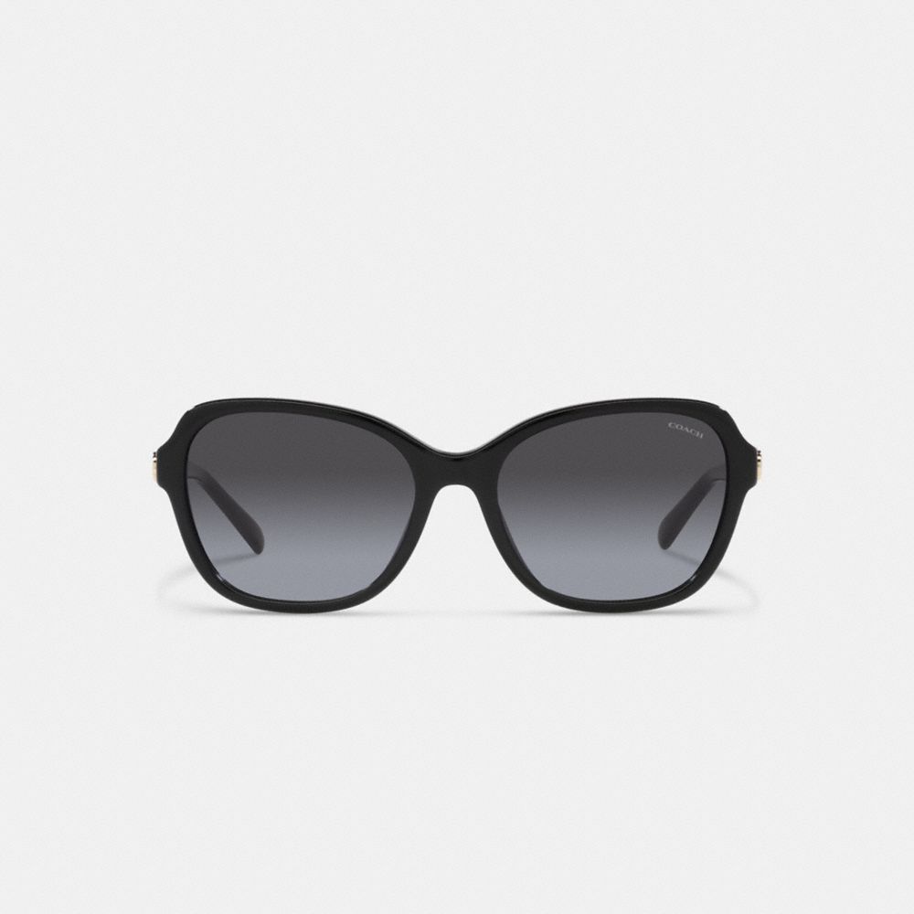 Black Coach Hinged Horse And Carriage Square Women Sunglasses | PH_CH23527