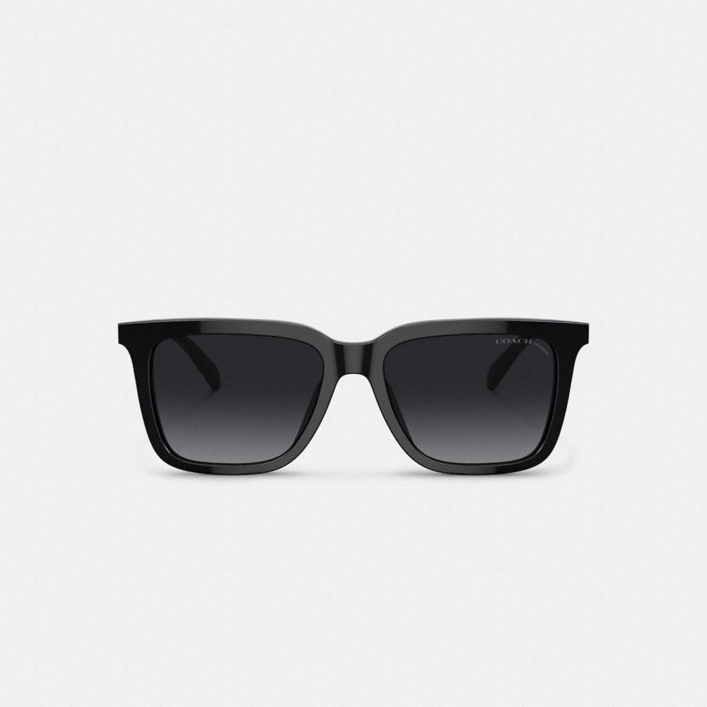 Black Coach Retro Square Men Sunglasses | PH_CH51380