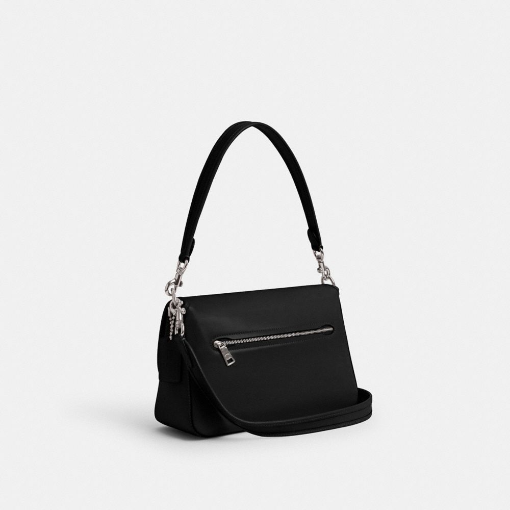 Black Coach Soft Tabby Women Shoulder Bags | PH_CH15277