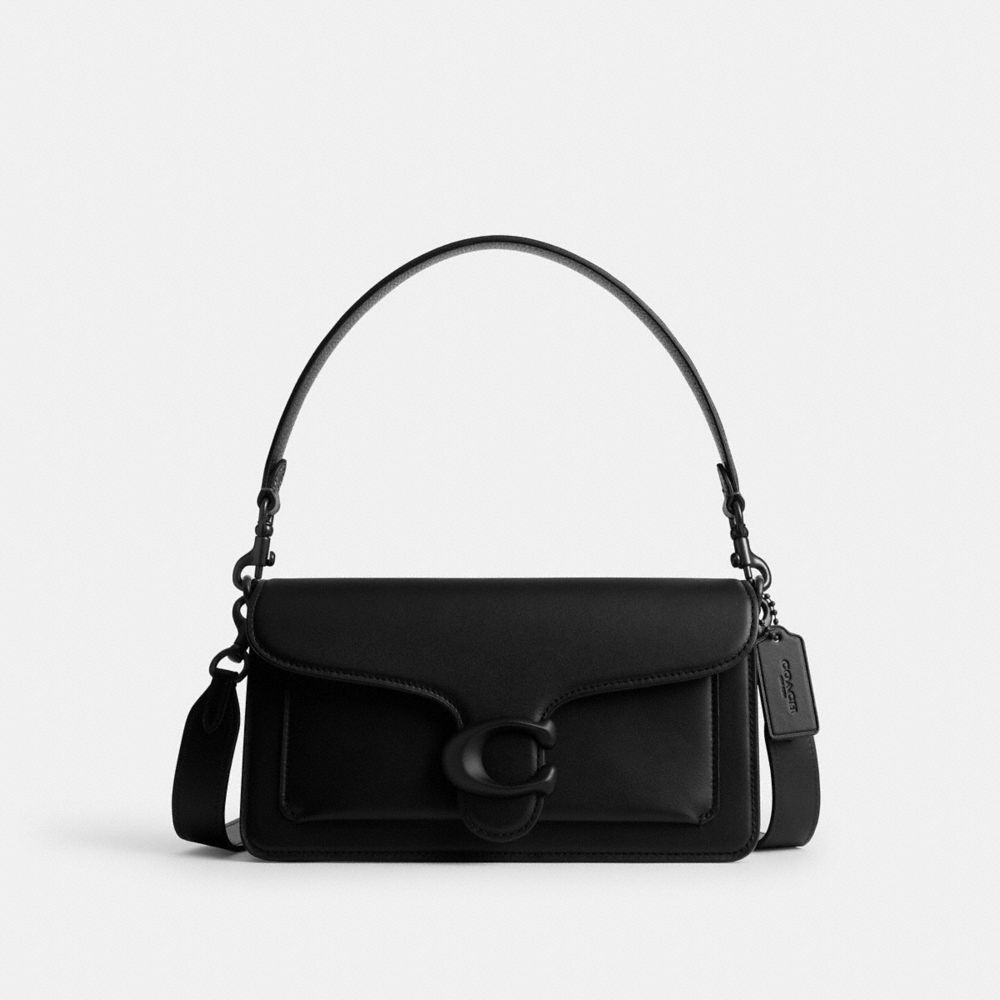 Black Coach Tabby 26 Glovetanned Leather Women Shoulder Bags | PH_CH24171