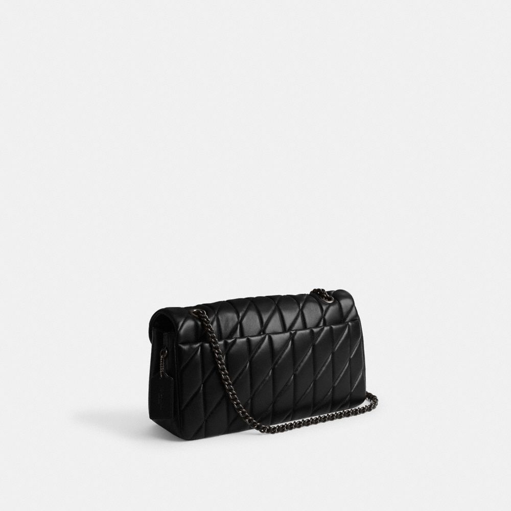 Black Coach Tabby 33 With Quilting Nappa Leather Women Shoulder Bags | PH_CH25565