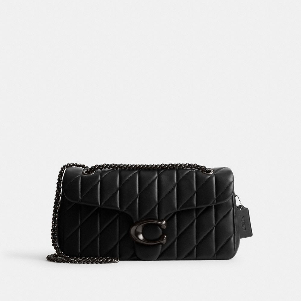 Black Coach Tabby 33 With Quilting Nappa Leather Women Shoulder Bags | PH_CH25565