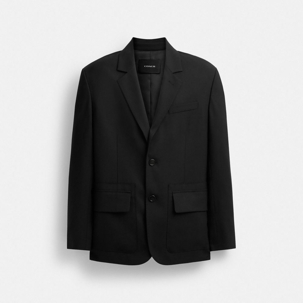 Black Coach Tailoring Men Jackets | PH_CH44676