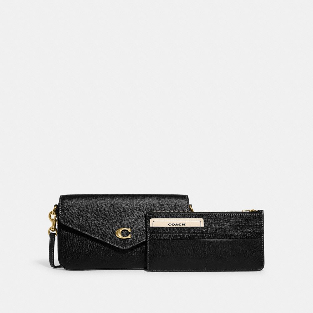 Black Coach Wyn Crossgrain Leather Women Crossbody Bags | PH_CH81732