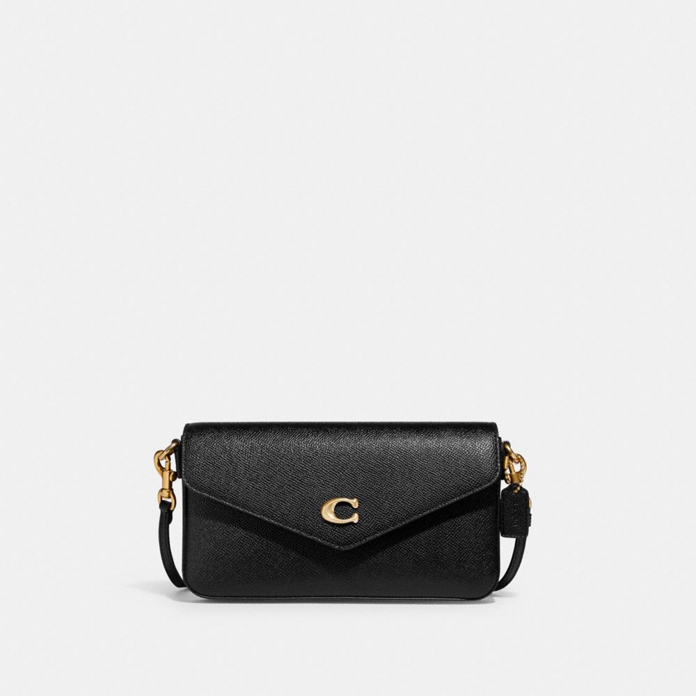 Black Coach Wyn Crossgrain Leather Women Crossbody Bags | PH_CH81732