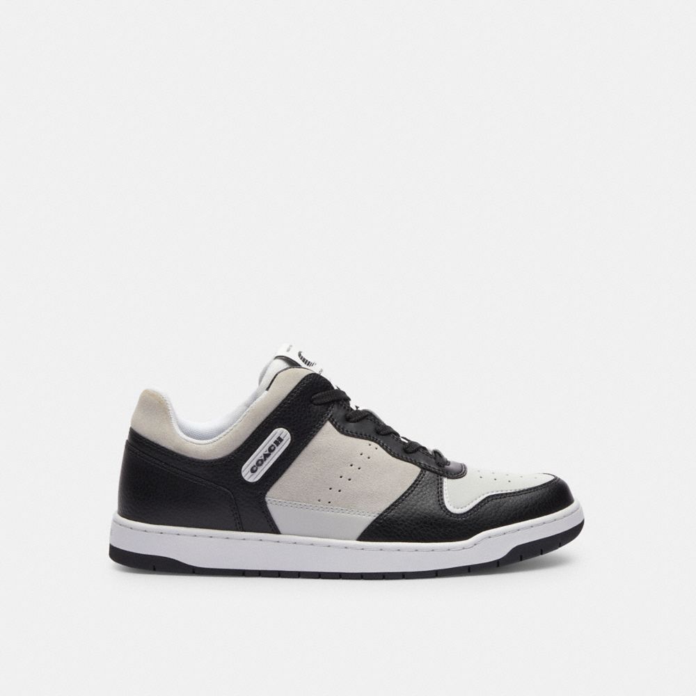 Black / White Coach C201 Men Sneakers | PH_CH34802