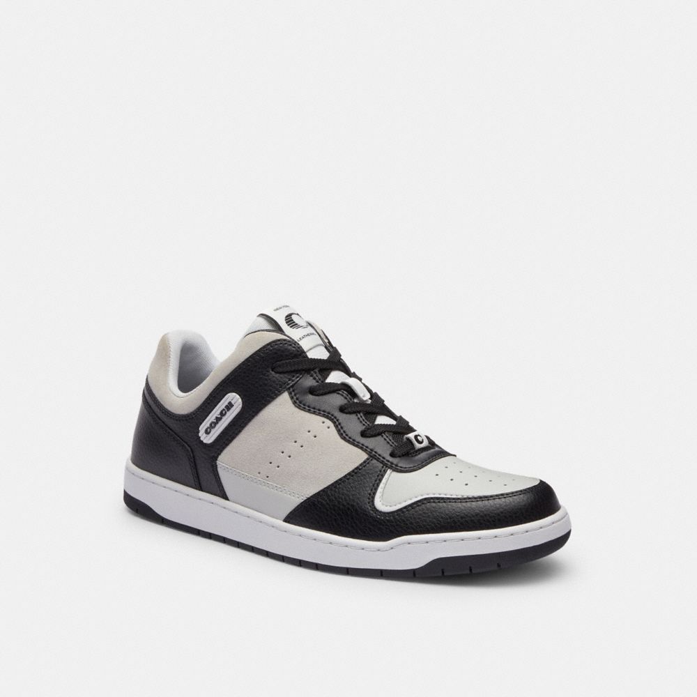 Black / White Coach C201 Men Sneakers | PH_CH34802