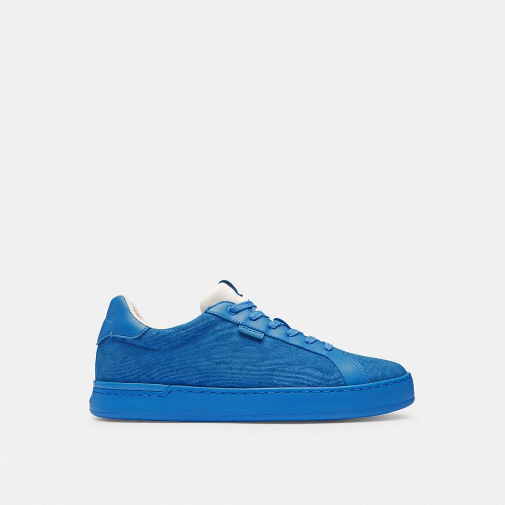 Blue Coach Lowline Low Top In Signature Canvasberry Men Sneakers | PH_CH22365