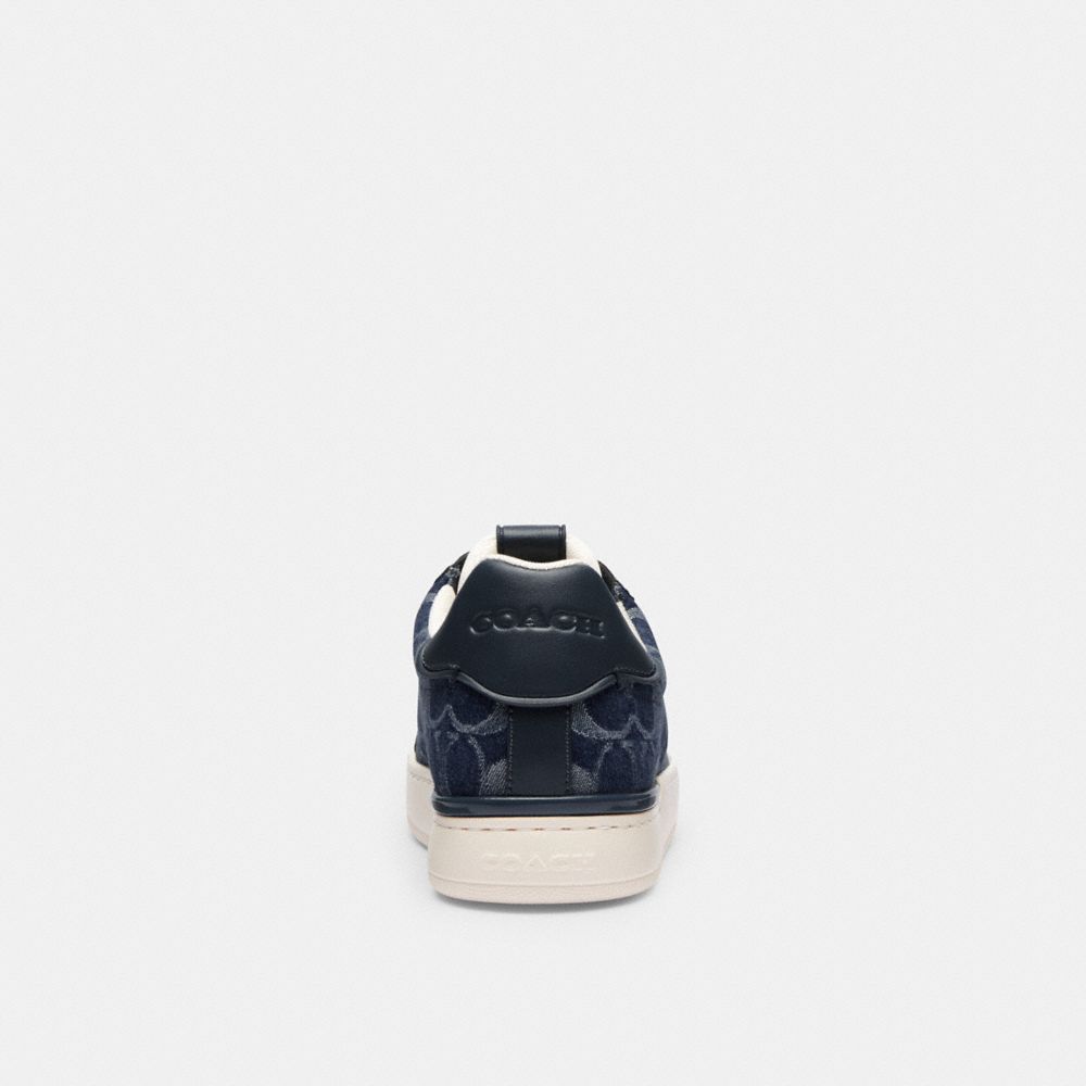 Blue Coach Lowline Low Top In Signature Denim Denim Women Sneakers | PH_CH67558