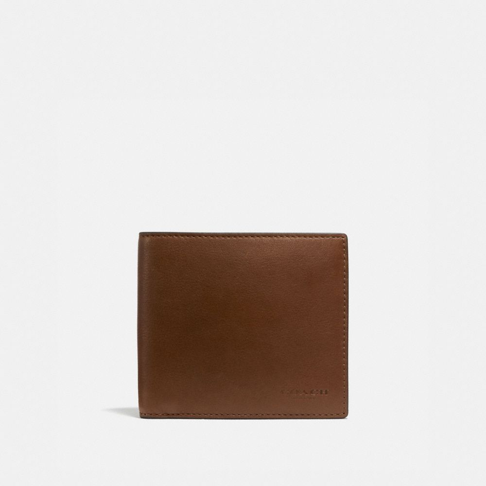 Brown Coach Coin Wallet Men Billfolds | PH_CH43950