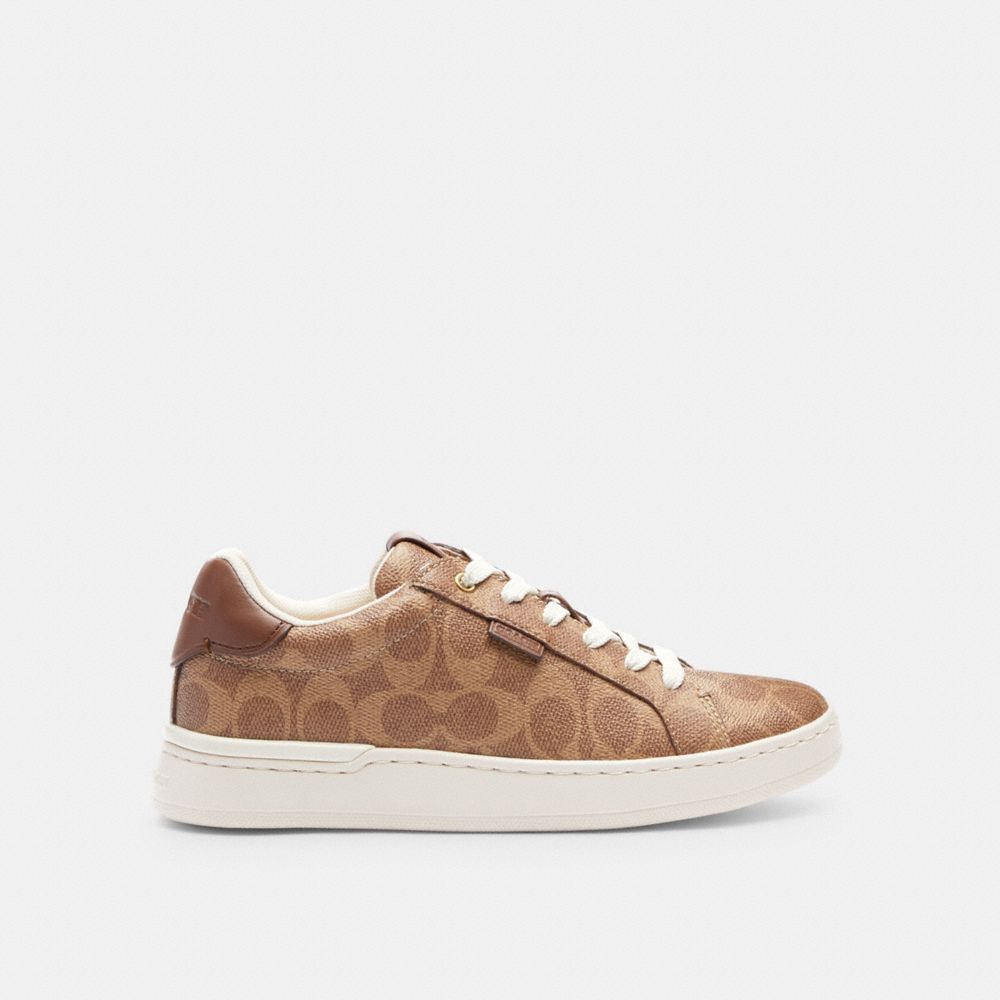 Brown Coach Lowline Luxe Low Top Tan Women Sneakers | PH_CH52890