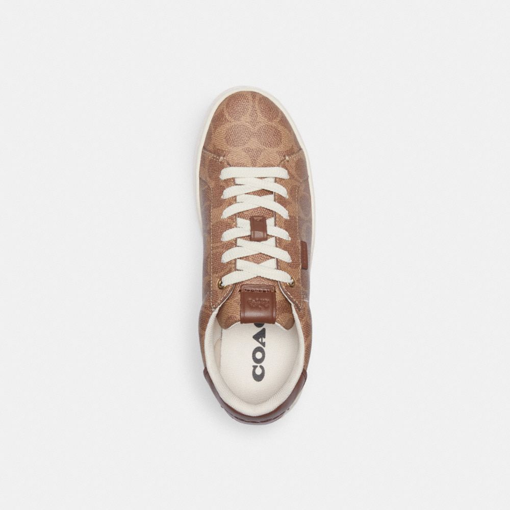 Brown Coach Lowline Luxe Low Top Tan Women Sneakers | PH_CH52890