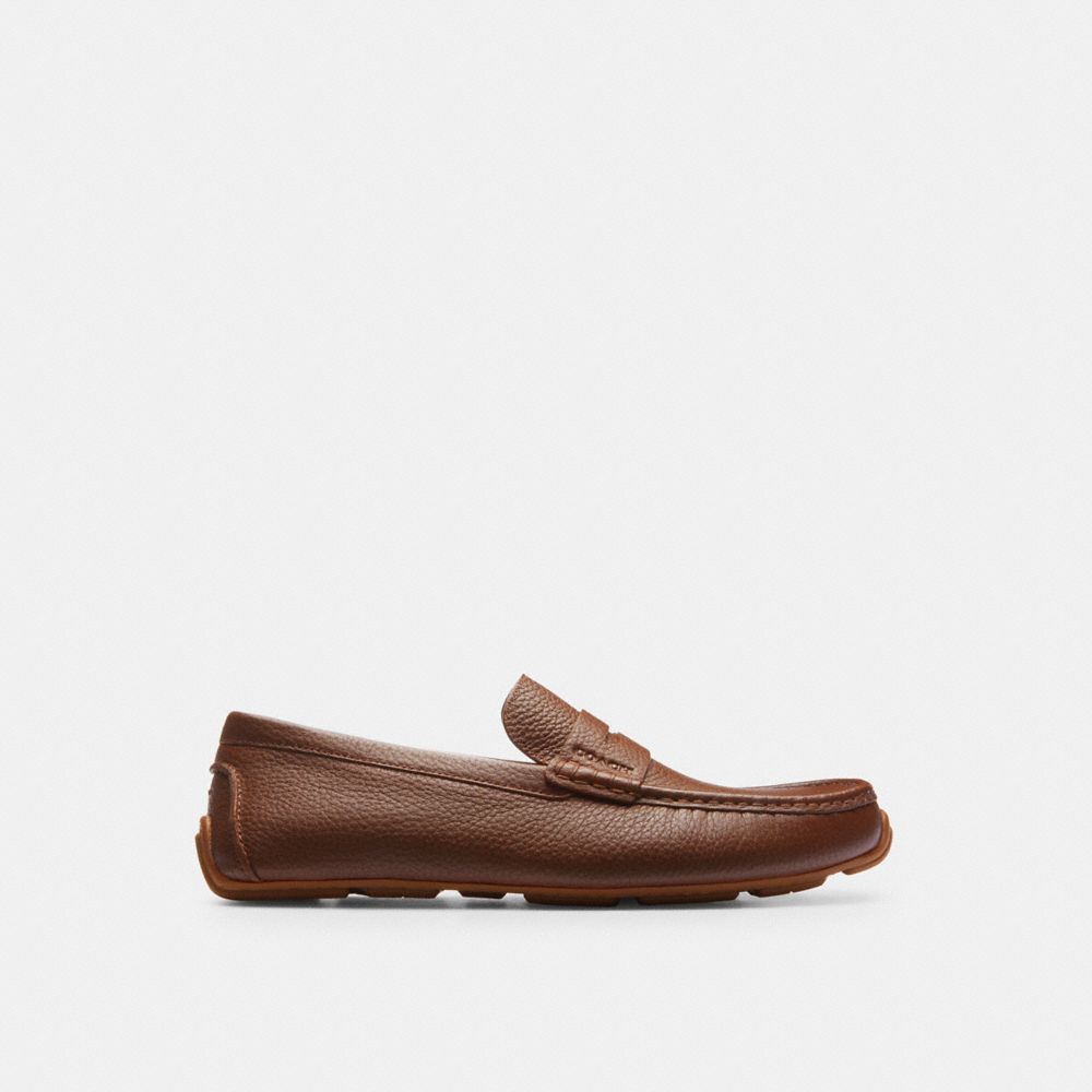 Brown Coach Luca Men Drivers Shoes | PH_CH90162